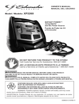 Schumacher XP2260-CA User manual