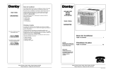 Danby DAC 5209M User manual