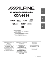 Alpine cda-9884 User manual