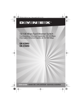 Dynex DX-ESW8 User manual