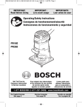 Bosch Power Tools PR10E User manual