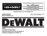 DeWalt DC608 User manual