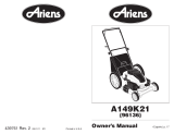 Ariens A149K21 Owner's manual