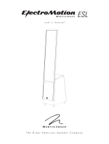 MartinLogan EM-ESL User manual