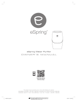 eSpring Water Purifier Owner's manual