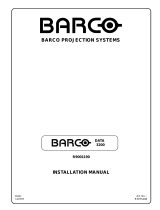 Barco BARCOData 3200 Installation guide