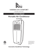 American Comfort ACW300 Owner's manual