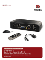 Atlantis A09-TD410Kit User manual