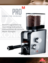 Mahlkonig Pro M espresso Operating instructions