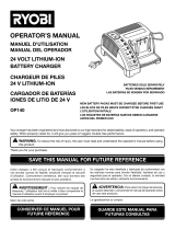 Ryobi OP140 User manual