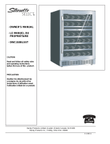 Danby DWC153BLSST Owner's manual