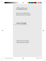 Clarion VM700B Owner's manual