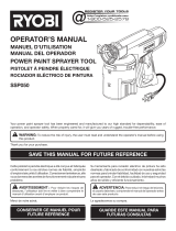 Ryobi SSP050 User manual