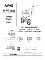 Agri-Fab 45-04621 Owner's manual