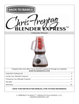 West Bend Blender Express User manual