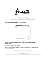 Avanti CF268G User manual