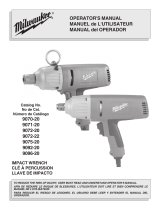 Milwaukee Impact Wrench User manual