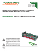 Ransomes Sport 200 Operating instructions