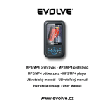 Evolve MP3/MP4 Player User manual