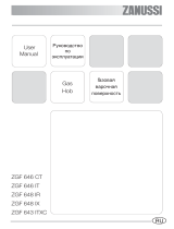 Zanussi ZGF 68 User manual