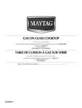 Maytag MGC7630WB - 30 in. 4 Burner Gas Cooktop User manual