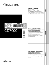 Eclipse CD7000 Owner's manual