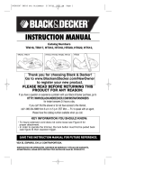 Black & Decker TR016 User manual