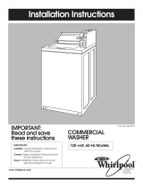 Whirlpool CAM2762TQ0 Owner's manual