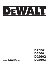 DeWalt D25601 Datasheet