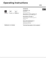 Whirlpool Hotpoint 7HKRM 641 D X RU Operating instructions