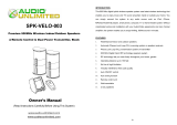 Audio Unlimited SPK-VELO-003 Owner's manual