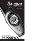 Cobra microTALK PR4000WX User manual