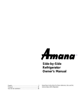 Amana ASD2620HRQ Owner's manual