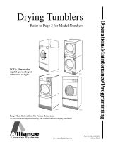 Alliance Laundry Systems C851i User manual