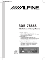 Alpine 3DE-7886S Owner's manual