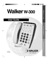 Walker W-300 User manual
