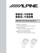 Alpine SEC-100S User manual