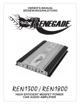 Renegade REN1800 Owner's manual