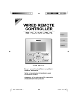 Daikin BRC1E72 User manual