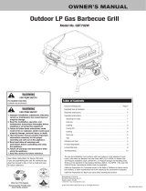 Uniflame GBT702W Owner's manual