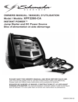 Schumacher XPF2260 INSTANT POWER Owner's manual