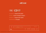 Arcam FMJ CD17 Operating instructions