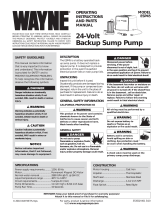 Wayne ESP45 User manual