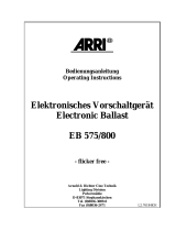 ARRI EB 575 Operating instructions