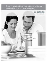 Bosch DPH30352U Installation guide
