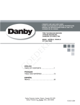Danby DTT100A1WDB User manual