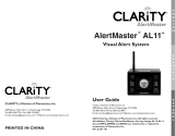 Clarity AlertMaster AL11 User manual