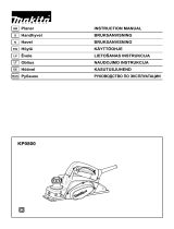 Makita KP0800 User manual