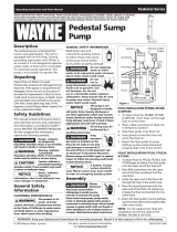 Wayne SPV500 User manual