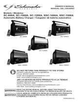 Schumacher SC-1000A Owner's manual